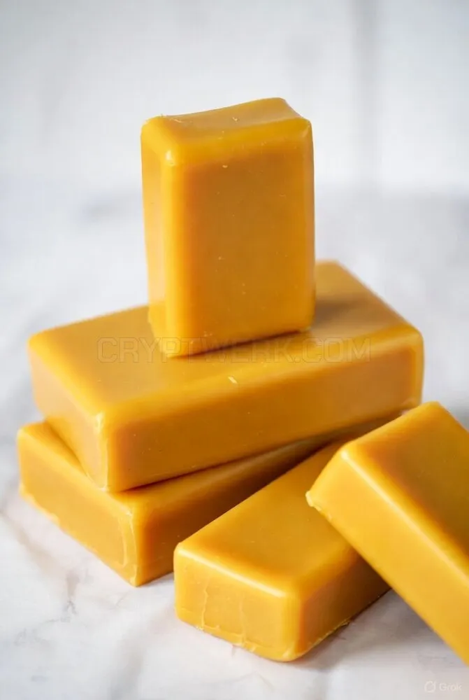 Natural Beeswax in bars