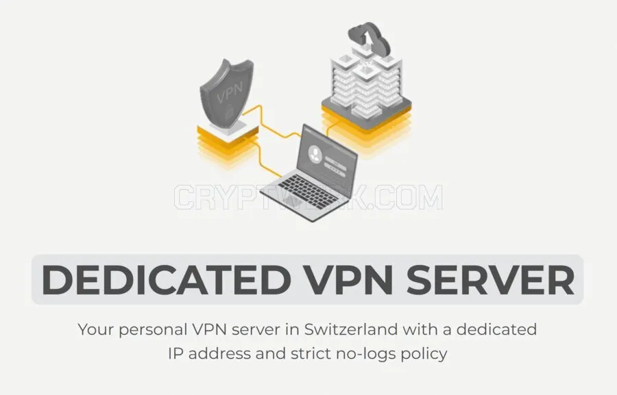 Premium non-shared VPN with a dedicated IP address - crypto accepted