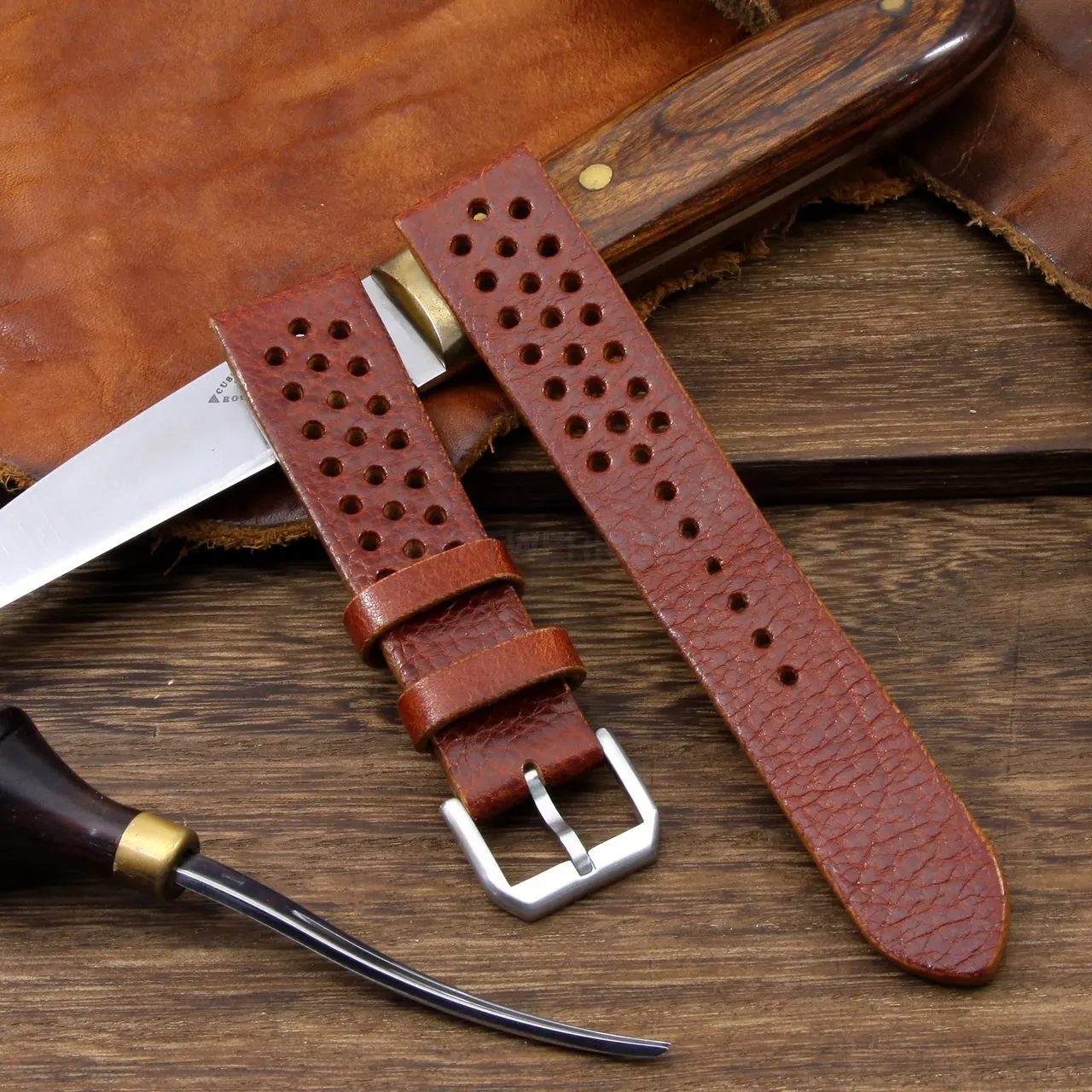 Rally Leather Watch Straps