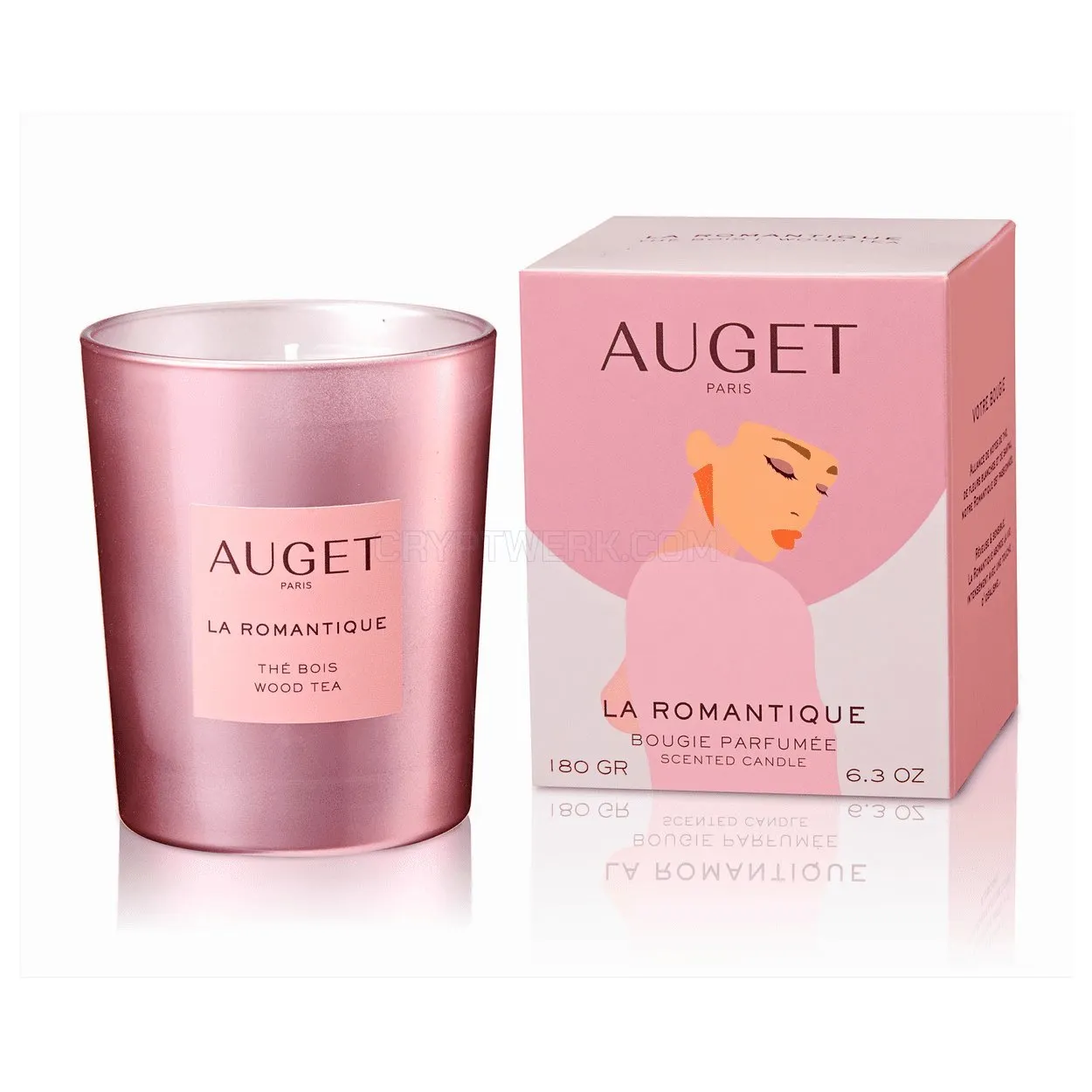Scented Candle - Wood Tea - La ROMANTIQUE